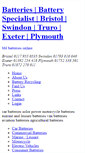 Mobile Screenshot of exeterbatterycentre.com